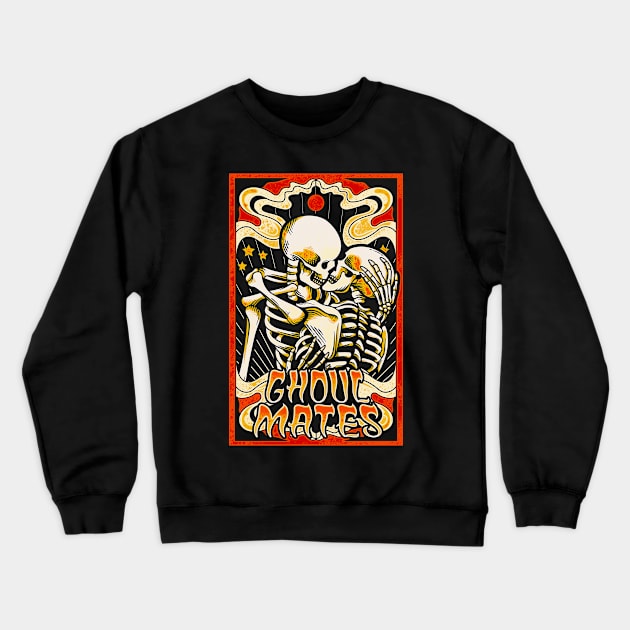 Ghoul Mates Crewneck Sweatshirt by CoDDesigns